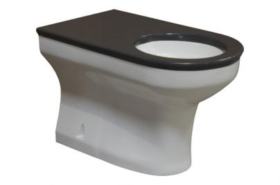 CWC-156W-ASTG  - Solid Surface Behavioral Healthcare Toilet Anti-Ligature Wallgate