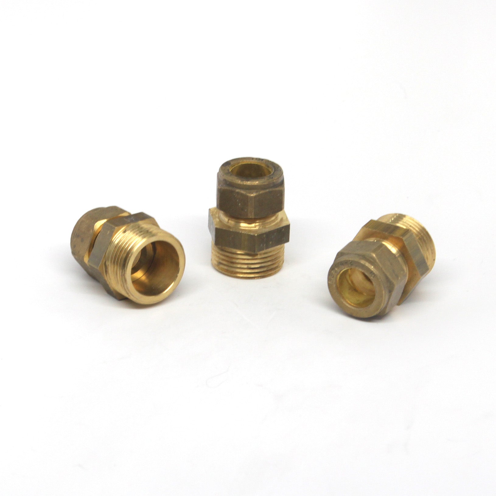 P2891 - Brass 3/4" x 15mm Male Adaptor for 32TEMP Supply Set for Intersan/AquaDesign Wash Fountain
