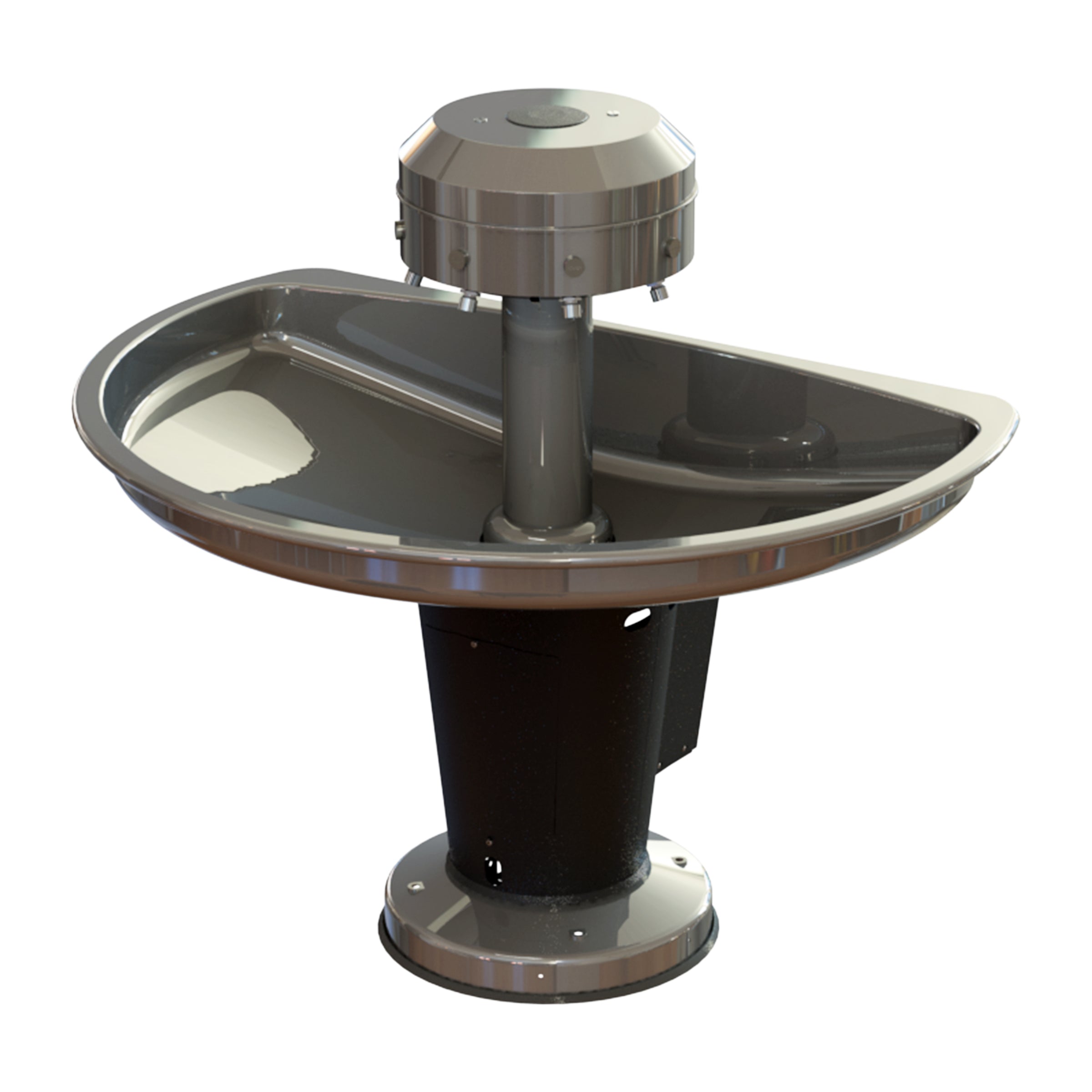 5-user Complete Touch Button Activated Sanispray Washfountain