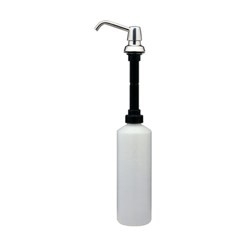 Soap dispenser with bottle