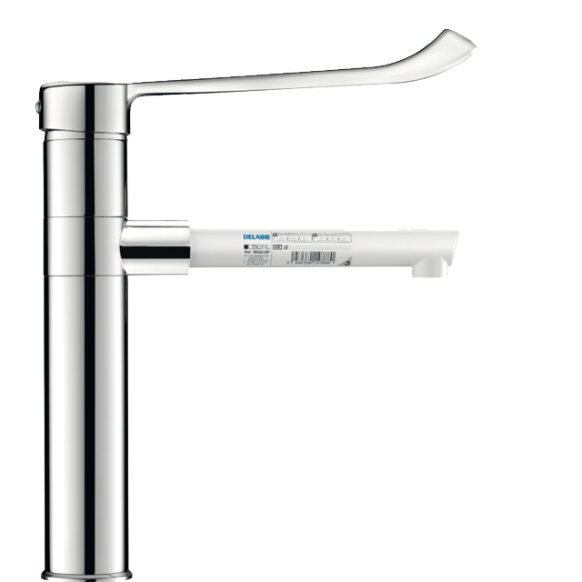 U270320 infection control faucet with filtered spout