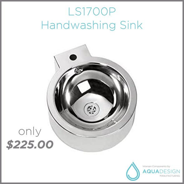 LS1700 - Stainless Steel Hand Washing Sink