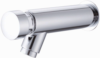 Line 70 - Wall Mounted Metered Push Button Faucet