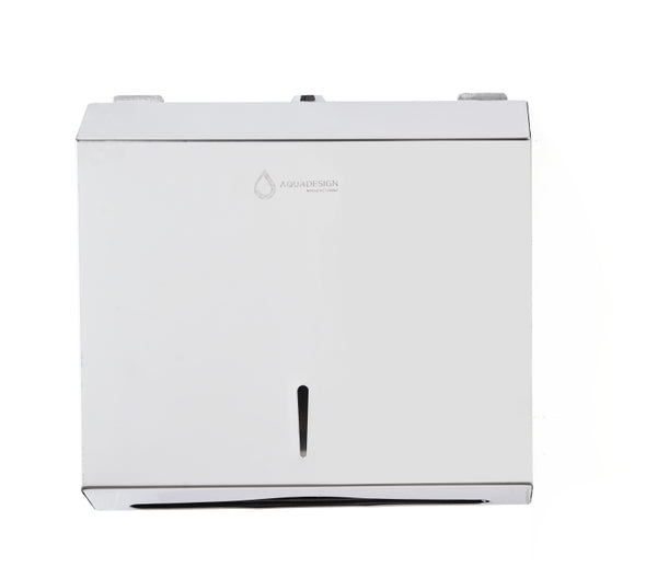 Stainless Steel Vertical Z-fold Paper Towel Dispenser - FREE SHIPPING