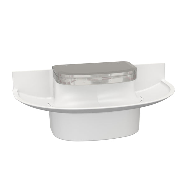 SANIF04 - Four User Solid Surface Sanifount Washfountain for Public Restrooms Sensor/Pushbutton/Touch Button