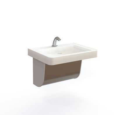 SL01 - Streamlav Legacy Single User Solid Surface Lavatory System for Public Restrooms